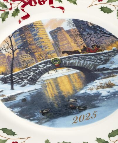 Lenox 897905 2025 Annual Holiday Plate, Christmas Plates, Dishware in Saudi Arabia