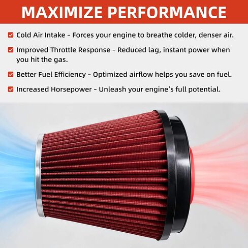 مجموعة مدخل الهواء البارد LS Swap مقاس 4 بوصات، متوافقة مع محركات LS1 LS2 LSX LQ4 LQ9، متوافقة مع Restomod A-Body & G-Body، Camaro، Chevelle، GTO، Monte Carlo، Caprice in Kuwait