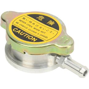 32mm ID Radiator Weld On Filler Neck Aluminium Alloy with 1.1bar Radiator Cap - Easy Coolant Addition, Secure Seal for Vehicle Modification and Engine Cooling in Kuwait