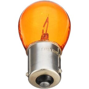 10pcs/Set 1156 BAU15S PY21W Car Indicator Light Brake Reverse Lamp Parking Light Amber Yellow Halogen Lamp DC 12V LED Bulbs in Saudi Arabia