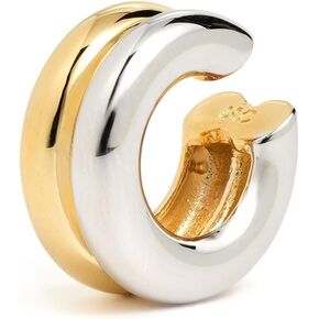 Martha Calvo Women's Two Tone Double Ear Cuff in Saudi Arabia