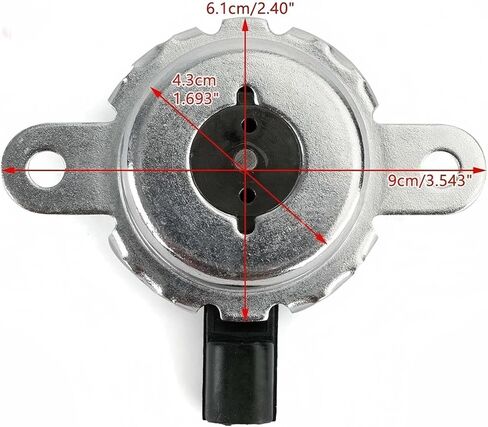 Oil Control Valve Compatible with Subaru Parts, Model 10921AA231, Silver Metal, Engine Component in Saudi Arabia