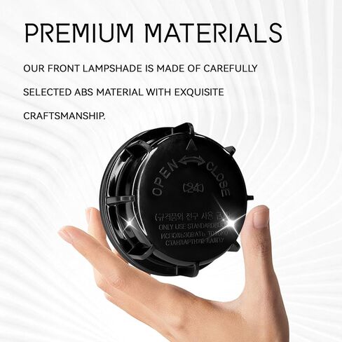 Car Headlight Dust Cover Cap Replacement, Car Headlight Lamp Housing Cover with Threaded Fastening, Car Spotlight LED Bulb Lens Protective Caps for Hyundai Sonata Equus Azera, Kia Sedona in Saudi Arabia