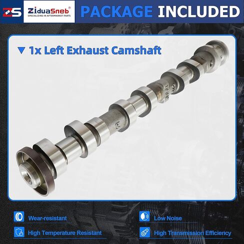 5048029AD Left Side Exhaust Camshaft Fit For Dodge Durango Jeep Wrangler Grand Cherokee Ram ProMaster 1500 Chrysler Pacifica Voyager 3.6L V6 2016-2024 5048029AA 5048029AB 5048029AC in Saudi Arabia