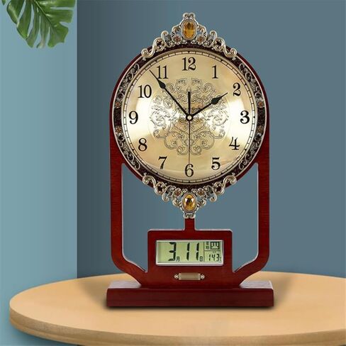 Chinese Seat Clock Household Table Pendulum Decoration Ornaments in Saudi Arabia