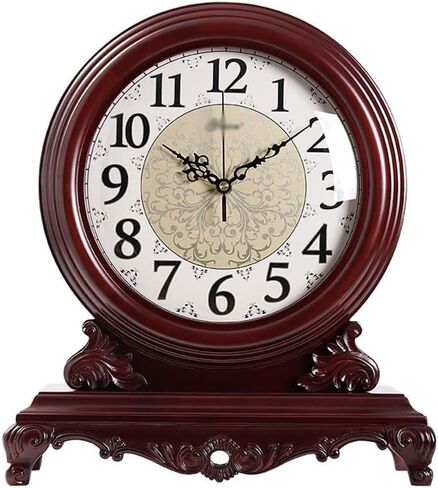 Chinese Seat Clock Living Room Table Type Retro Family Pendulum Sitting in Saudi Arabia