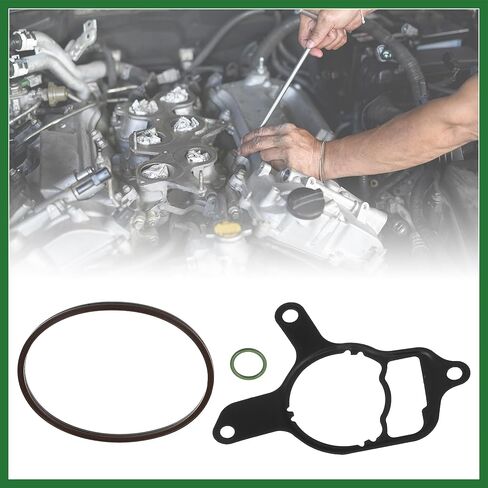 Motoforti 2.5L مضخة فراغ إعادة بناء مجموعة الختم طوقا 07K145215A مضخة التوجيه السلطة إعادة بناء ختم مضخة الزيت لشركة فولكس فاجن جيتا بيتل جولف باسات لأودي TT RS طويلة الأمد in Kuwait