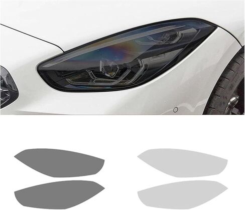 سيارة العلوي فيلم لسيارات BMW Z4 G29 M40i 2019 2020 سيارة العلوي طبقة رقيقة واقية كشافات استعادة شفاف أسود ملصق من البولي يوريثان in Kuwait
