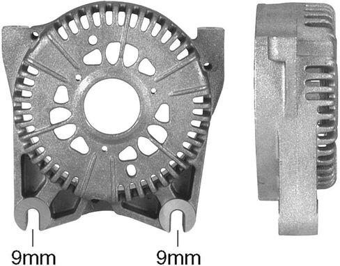New Alternator Frame DE Compatible With Ford Crown Victoria, Mustang 4.6L 1996-2004, F-150 5.4L 1999-2002, Grand Marquis 4.6L 1999-2004, Lobo 5.4L 2000, Explorer 4.6L 2002-2005 76FD121 C4909 in Saudi Arabia