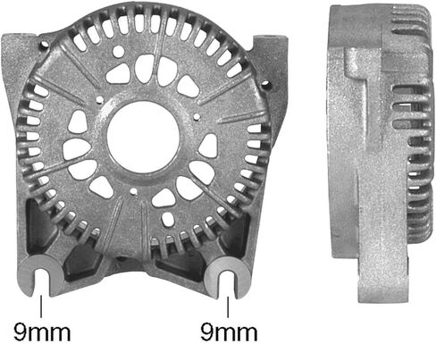 New Alternator Frame DE Compatible With Ford Crown Victoria, Mustang 4.6L 1996-2004, F-150 5.4L 1999-2002, Grand Marquis 4.6L 1999-2004, Lobo 5.4L 2000, Explorer 4.6L 2002-2005 76FD121 C4909 in Saudi Arabia