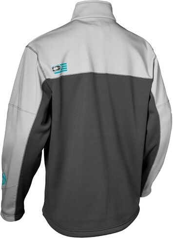 Castle X Men's Fusion G4 Mid-Layer Jacket (Charcoal/Silver/Turquoise - 3X-Large) in Saudi Arabia