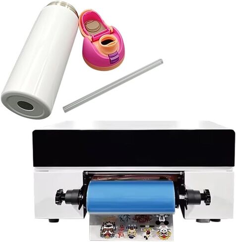 طابعة A3 UV DTF للملصقات الكريستالية، عرض طباعة 30 سم، رأس طباعة EPSON DX7، آلة طباعة DTF صناعية، 720 نقطة لكل بوصة، سرعة 1 متر/ساعة (3 طابعة DTF بالأشعة فوق البنفسجية) in Kuwait