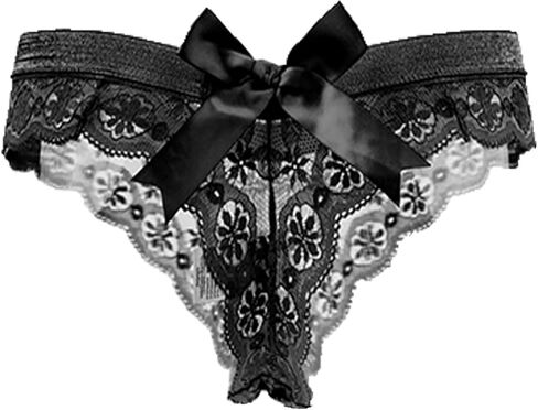 Justgoo G-String Thongs for Women T-Back Lace Hollow Out Thongs Sexy Low Low Weist Instralys 5 Pack in Kuwait