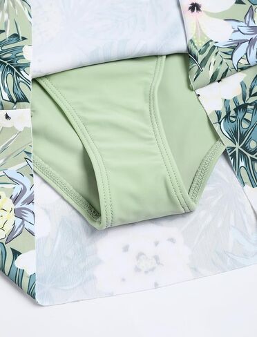 ZAFUL قطعتين ملابس سباحة تانكيني للنساء بدلة استحمام للتحكم في البطن مع شورت ملابس سباحة رياضية متواضعة in Kuwait