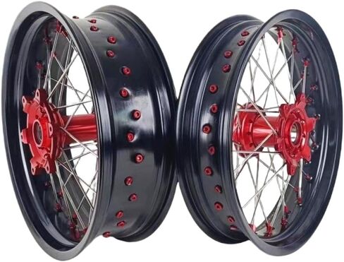 Aluminum Motorcycle Wheel Rim Front Rear Supermoto Fit CRF 250 CRF250 in Saudi Arabia