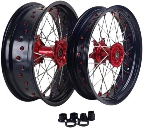 Aluminum Motorcycle Wheel Rim Front Rear Supermoto Fit CRF 250 CRF250 in Saudi Arabia