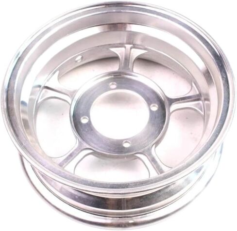 Wheel Rim 3.50-10 Inch Silver Aluminum Compatible With Monkey Z50 Scooter Bike ATV Go Kart in Kuwait