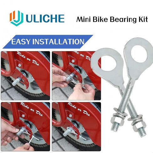 مجموعة محمل عجلة الدراجة الأمامية الخلفية الصغيرة لكولمان Minibike CT200U CT200U-EX BT200X Baja Warrior MB200 MB165 Massimo Predator 212cc 196cc 6.5hp Powersports Parts 6202RS محامل سلسلة الموتر in Kuwait