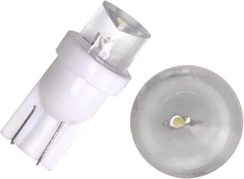 10 قطعة أضواء السيارة T10 LED 194 168 SMD لـ W5W إسفين الجانب لمبات مصباح 12 فولت لمبة وقوف السيارات أضواء التخليص الخارجية للسيارة (أصفر) in Kuwait