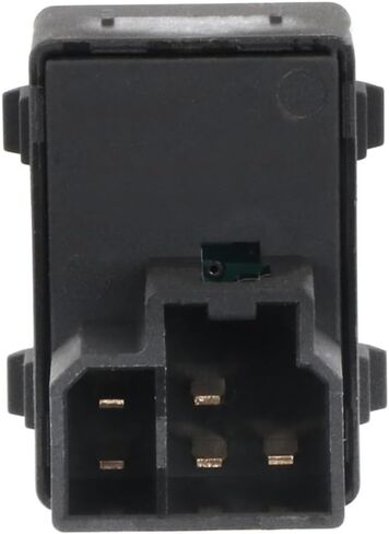 1pc Power Door Window Control Switch Front Rear Left Driver or Right Passenger Side Plastic Black for Jeep,for Dodge,for Chrysler Female-Connector Gender 3,2 Push Button-Type in Saudi Arabia