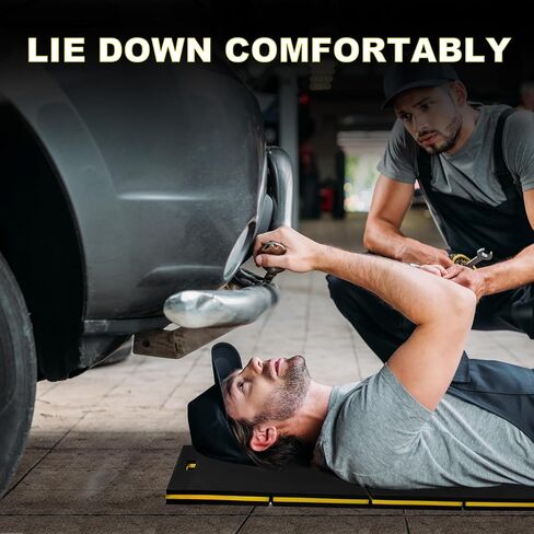 بساط ميكانيكي مقاس 51.2 × 17.7 بوصة، وسادة ركوع لجراج EVA قابلة للطي للعمل تحت السيارة، بساط أدوات زاحف مغناطيسي بمقبض، سجادة أرضية مقاومة للماء للجراج، متجر ميكانيكي، مقعد العمل، صالة الألعاب الرياضية، التخييم in Kuwait