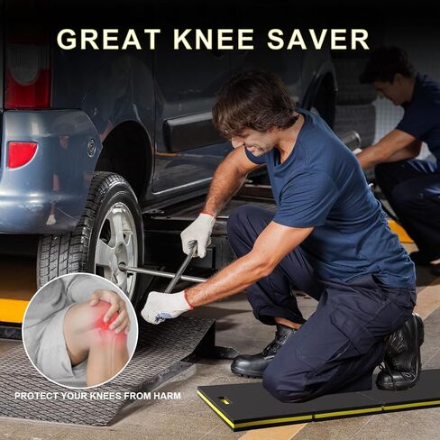 بساط ميكانيكي مقاس 51.2 × 17.7 بوصة، وسادة ركوع لجراج EVA قابلة للطي للعمل تحت السيارة، بساط أدوات زاحف مغناطيسي بمقبض، سجادة أرضية مقاومة للماء للجراج، متجر ميكانيكي، مقعد العمل، صالة الألعاب الرياضية، التخييم in Kuwait