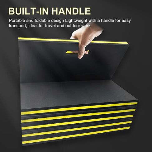 بساط ميكانيكي مقاس 51.2 × 17.7 بوصة، وسادة ركوع لجراج EVA قابلة للطي للعمل تحت السيارة، بساط أدوات زاحف مغناطيسي بمقبض، سجادة أرضية مقاومة للماء للجراج، متجر ميكانيكي، مقعد العمل، صالة الألعاب الرياضية، التخييم in Kuwait
