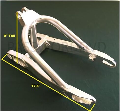 Replacement 17"-Inch Aluminum Extended Swingarm Swing Arm Disc Brake for Dirt Bikes Compatible with Honda CRF50 XR50 SDG SSR 107 110 125cc Pit Bikes And Their Clones. Triangular Shape in Kuwait