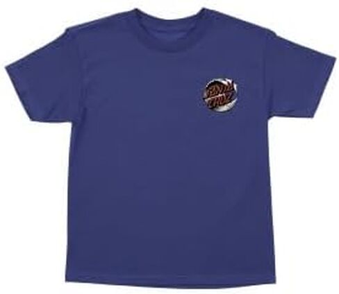 SANTA CRUZ Wave Dot S/S Midweight T-Shirt Cobalt w/Dust Lg Youth in Saudi Arabia