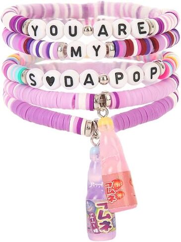 سوار K-pop Merch للفتيات المراهقات والنساء، هدايا موسيقية لمحبي K-pop، هدايا سوار Kpop للفتيات ديكورات حفلات أعياد الميلاد، هدايا BFF للديكور للمعجبين in Kuwait