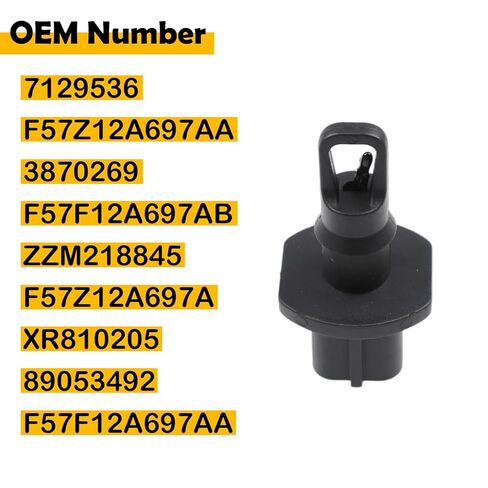 F57Z12A697AA مستشعر درجة حرارة هواء السحب IAT متوافق مع Ford F150 F250 F350 Mustang Ranger Taurus Explorer Lincoln Navigator Mercury Cougar Maz-da B2300 B2500 B3000 B4000 in Saudi Arabia