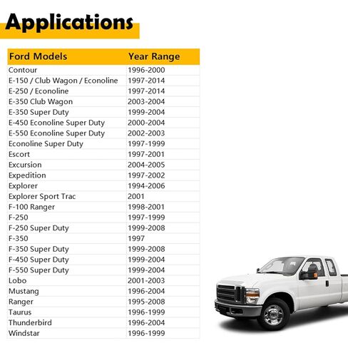 F57Z12A697AA مستشعر درجة حرارة هواء السحب IAT متوافق مع Ford F150 F250 F350 Mustang Ranger Taurus Explorer Lincoln Navigator Mercury Cougar Maz-da B2300 B2500 B3000 B4000 in Saudi Arabia