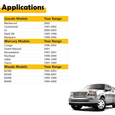 F57Z12A697AA مستشعر درجة حرارة هواء السحب IAT متوافق مع Ford F150 F250 F350 Mustang Ranger Taurus Explorer Lincoln Navigator Mercury Cougar Maz-da B2300 B2500 B3000 B4000 in Saudi Arabia