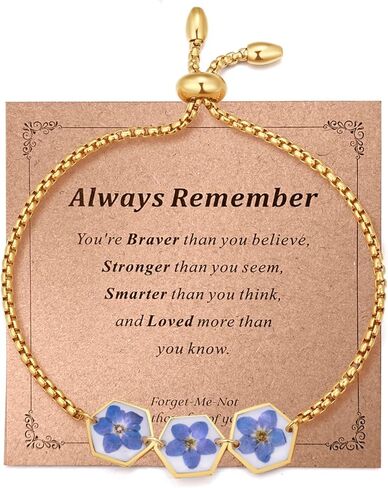 لا تنساني ولا أساور الصداقة | هدايا مجوهرات الصداقة للنساء Bestie | هدية تخرج لعيد الحب وعيد الأم وعيد الميلاد المجيد من جالنتينا in Kuwait