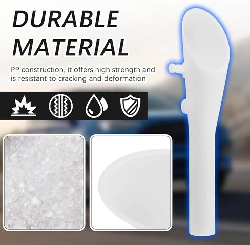 Compact Fuel Funnels for Automotive Use,Original Style Gas Funnel for Cars OEM#55406,68158775AC,Capless Gas Tank Funnel Compatible with Ford/Lincoln/Jeep as Car Stuff in Saudi Arabia