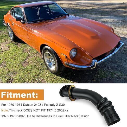 Fuel Filler Neck Tube Pipe 17208-N3050 Compatible with Nissan Datsun 240Z 1970-1974 Datsun 240Z / Fairlady Z S30 in Saudi Arabia