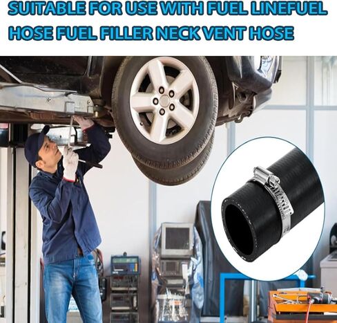 خرطوم تعبئة وقود البنزين 24710، مع 4 مشابك، القطر الداخلي 1 1/2 بوصة، خرطوم الوقود المقوى (زاوية 45 درجة، القطر الداخلي 1 1/2 بوصة) in Kuwait