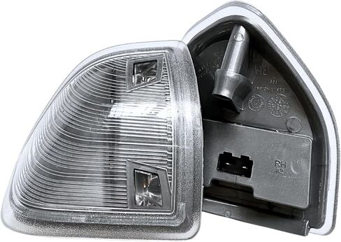 LED Side Mirror Turn Signal Light Left & Right Rear View Mirror Lamps Clear Cover Lens for 68302828AA 68302829AA Compatible with 2010-2018 Dodge Ram 1500 2500 3500 4500 5500 2 Pcs in Saudi Arabia