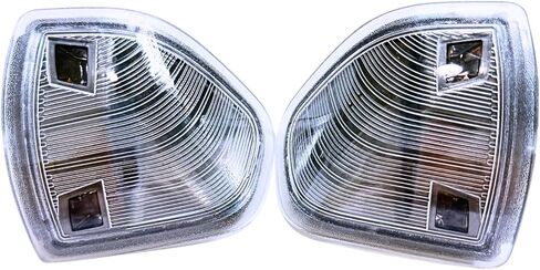 LED Side Mirror Turn Signal Light Left & Right Rear View Mirror Lamps Clear Cover Lens for 68302828AA 68302829AA Compatible with 2010-2018 Dodge Ram 1500 2500 3500 4500 5500 2 Pcs in Saudi Arabia