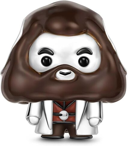 GNOCE هاري بوتر Rubeus Hagrid سحر سوار للنساء، S925 الفضة الاسترليني المتدلية سحر للنساء زوجة، عيد الحب، مجوهرات عيد الأم in Kuwait