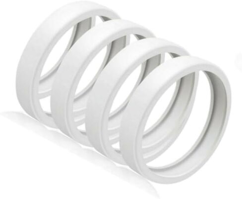 360007 Rubber Tire Wheel Fit for LLC1 EC10 Model (8-inch Length by 3-inch Height by 12-inch Width), 4-Pack in Saudi Arabia