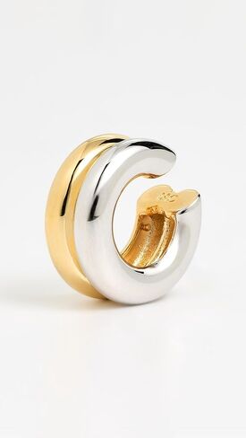 Martha Calvo Women's Two Tone Double Ear Cuff in Saudi Arabia