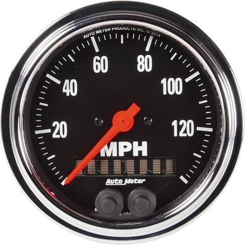 Auto Meter 2480 Traditional Chrome 3-3/8" GPS Speedometer (0-140 MPH) in Saudi Arabia