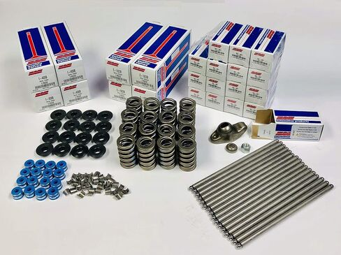 Elgin Industries Z28 Springs, Stock 1.94" Intake & 1.5" Exhaust Valve Train Kit with Rocker Arms compatible with 1955-1993 Chevy sb 400 350 283 327 307 in Saudi Arabia