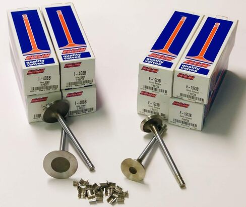 Elgin Industries Z28 Springs, Stock 1.94" Intake & 1.5" Exhaust Valve Train Kit with Rocker Arms compatible with 1955-1993 Chevy sb 400 350 283 327 307 in Saudi Arabia