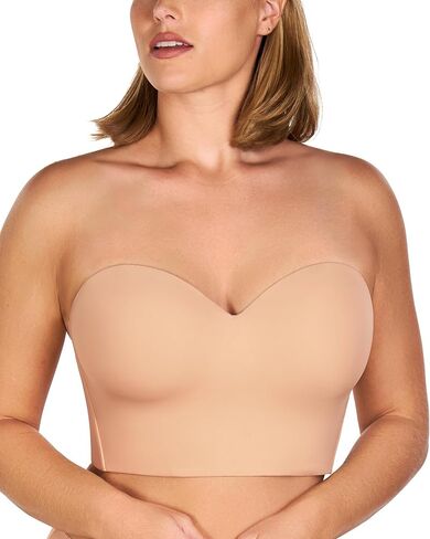HSIA Longline Strapless Bra for Women, Anti-Slip Support Corset for Large Bust Convertible Bustier Bandeau for Big Breasts in Saudi Arabia