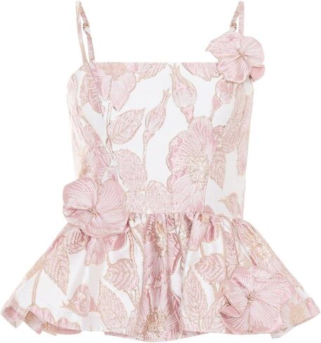 PatBO Petal Jacquard Top in Saudi Arabia