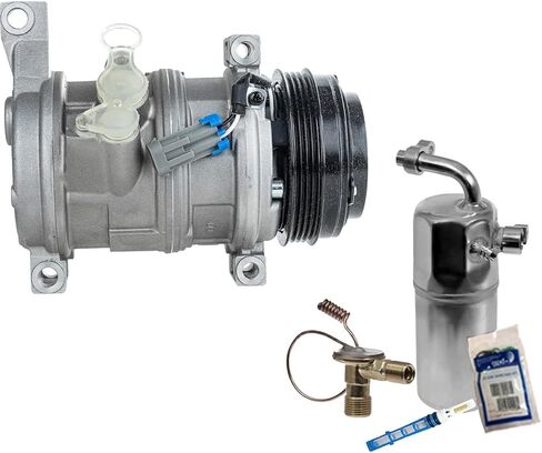 Replacement A/C Compressor Kit fits GMC Yukon 2000 4.8L V8 Two-Bolt Hose Mounting (General fit for 2000 Yukon trims) in Saudi Arabia
