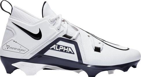 Nike Alpha Menace Pro 3 CT6649-108 White-Black-Navy Blue Men's Football Cleats 13 US in Saudi Arabia
