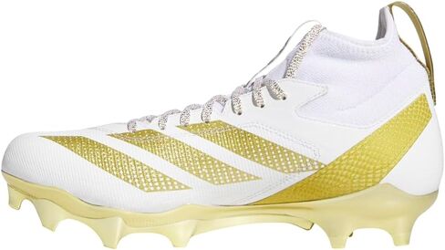 حذاء رياضي لكرة القدم Adizero Impact Exotic Speed ​​للرجال من adidas - ذهبي، أبيض in Kuwait